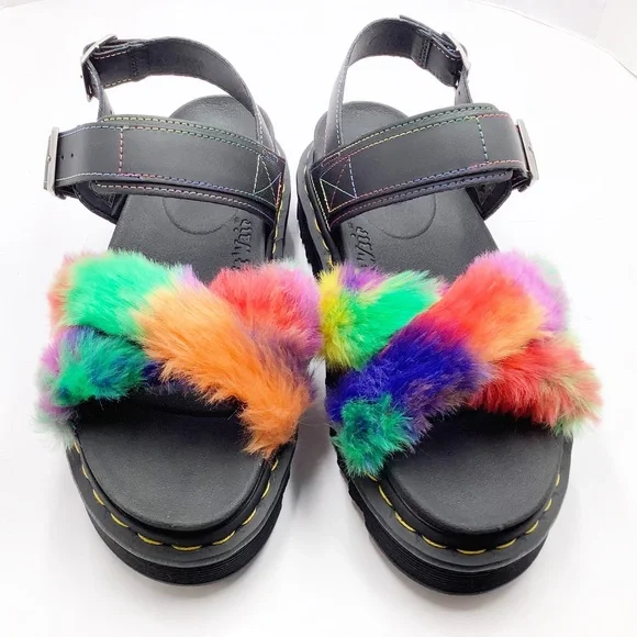 Dr.Martens ドクターマーチン VOSS II FLUFFY レインボー Dr.Martens ドクターマーチン VOSS II FLUFFY レインボー